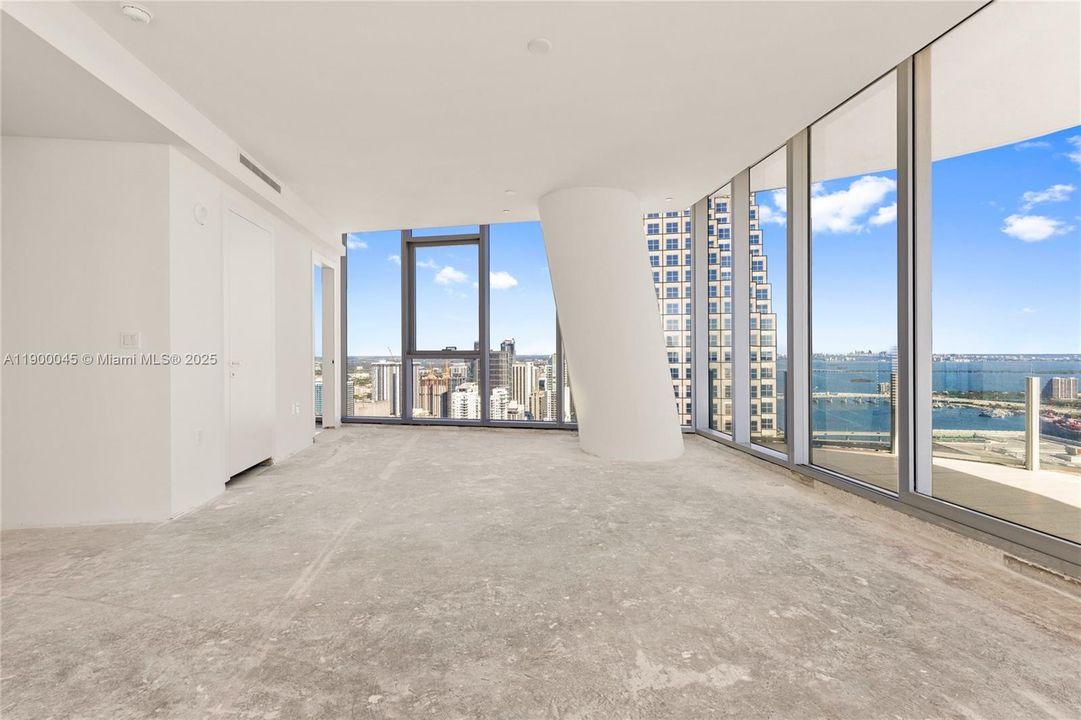 North view passes all buildings