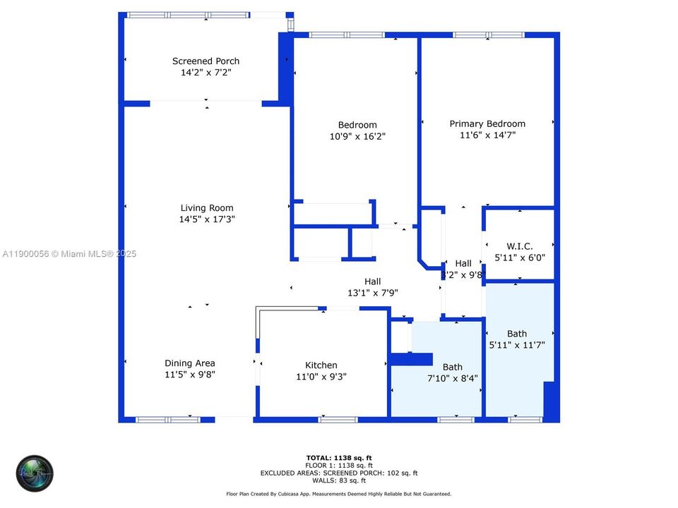 Под контрактом: $2,200 (2 спален, 2 ванн, 1287 Квадратных фут)