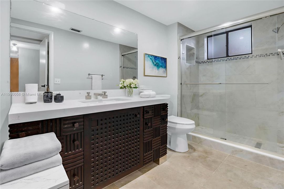 Staged Hallway-Bathroom