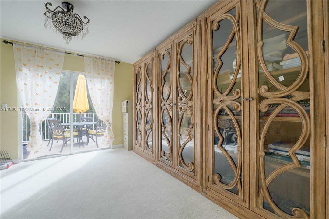 Could be home office, exercise area or 4th bedroom