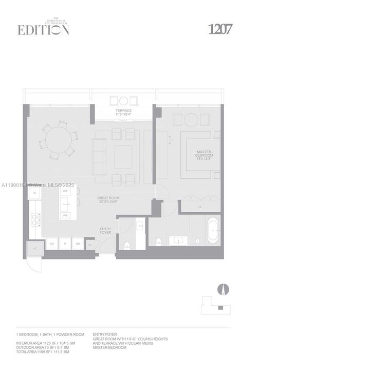 Recently Rented: $20,000 (1 beds, 1 baths, 1125 Square Feet)