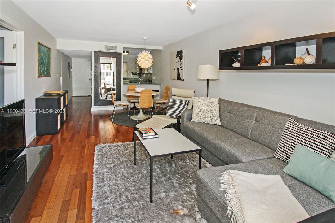 Tastefully furnished