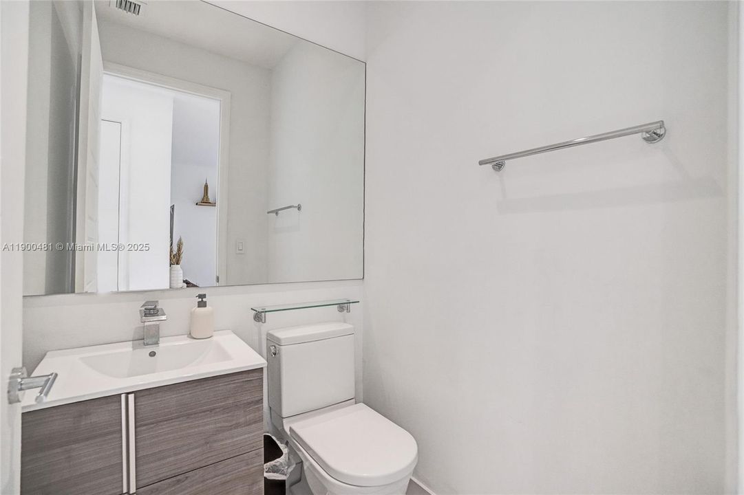 Powder room downstairs