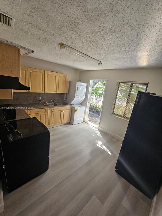 kitchen with access to outside