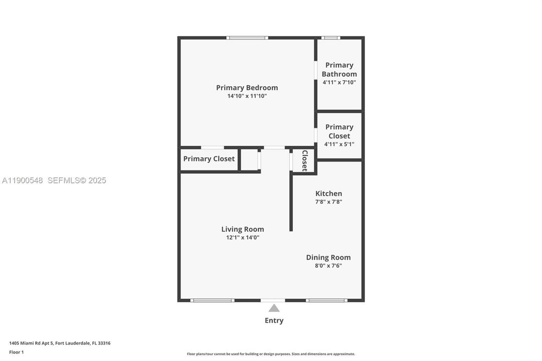For Rent: $1,699 (1 beds, 1 baths, 609 Square Feet)