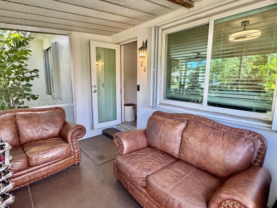 Front screened porch