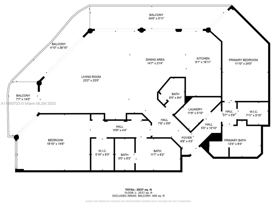 На продажу: $1,289,000 (2 спален, 2 ванн, 2154 Квадратных фут)