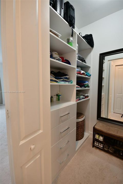 His Walking Closet