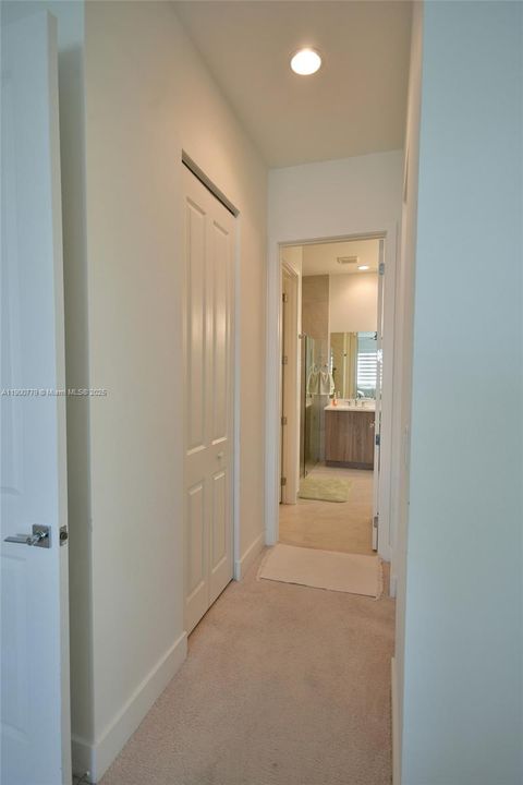 Master Bath Hallway