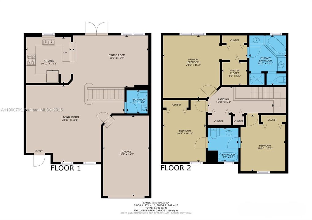 For Sale: $440,000 (3 beds, 2 baths, 1754 Square Feet)