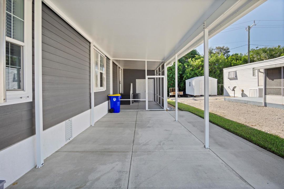 covered driveway to screen porch pro