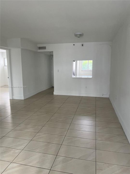 living area view from balcony