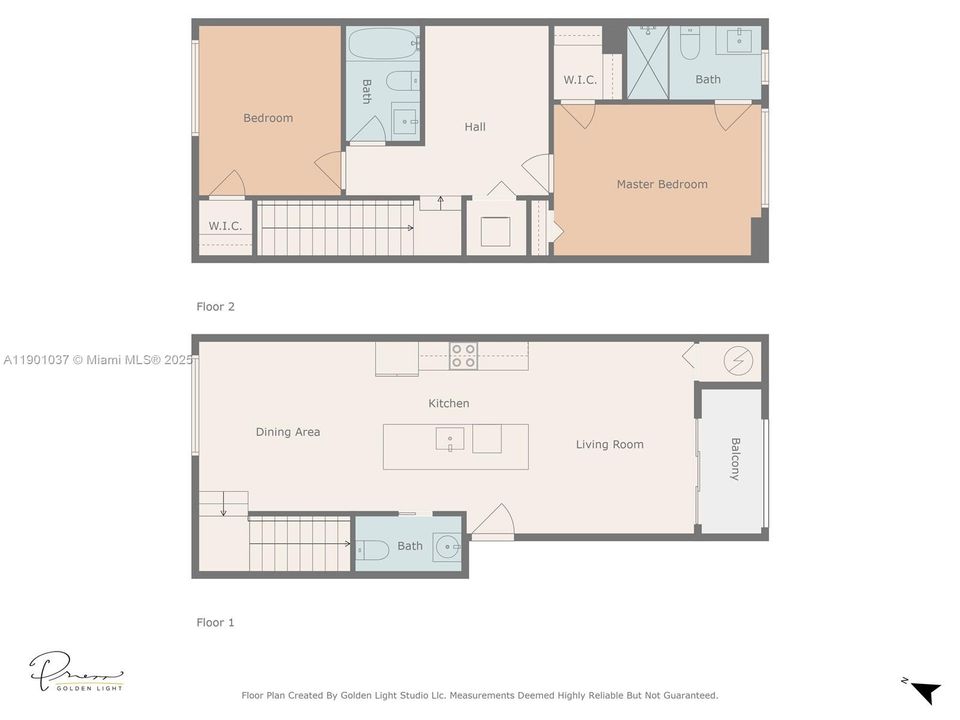 For Rent: $2,800 (2 beds, 2 baths, 1273 Square Feet)