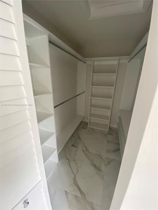 Master Walk in closet
