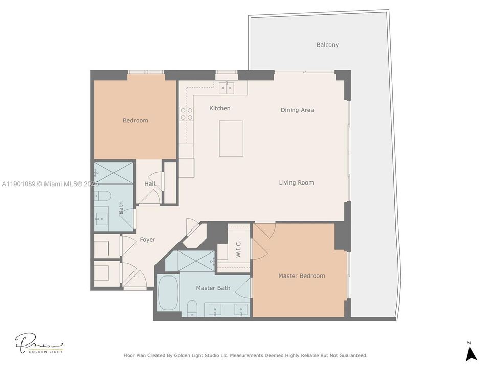 For Sale: $849,000 (2 beds, 2 baths, 1060 Square Feet)