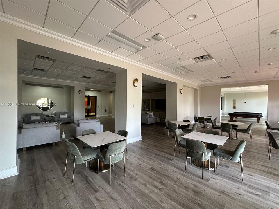 Common area community center