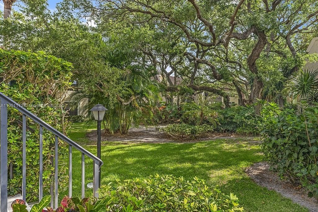 Set out the back door to your green oasis!