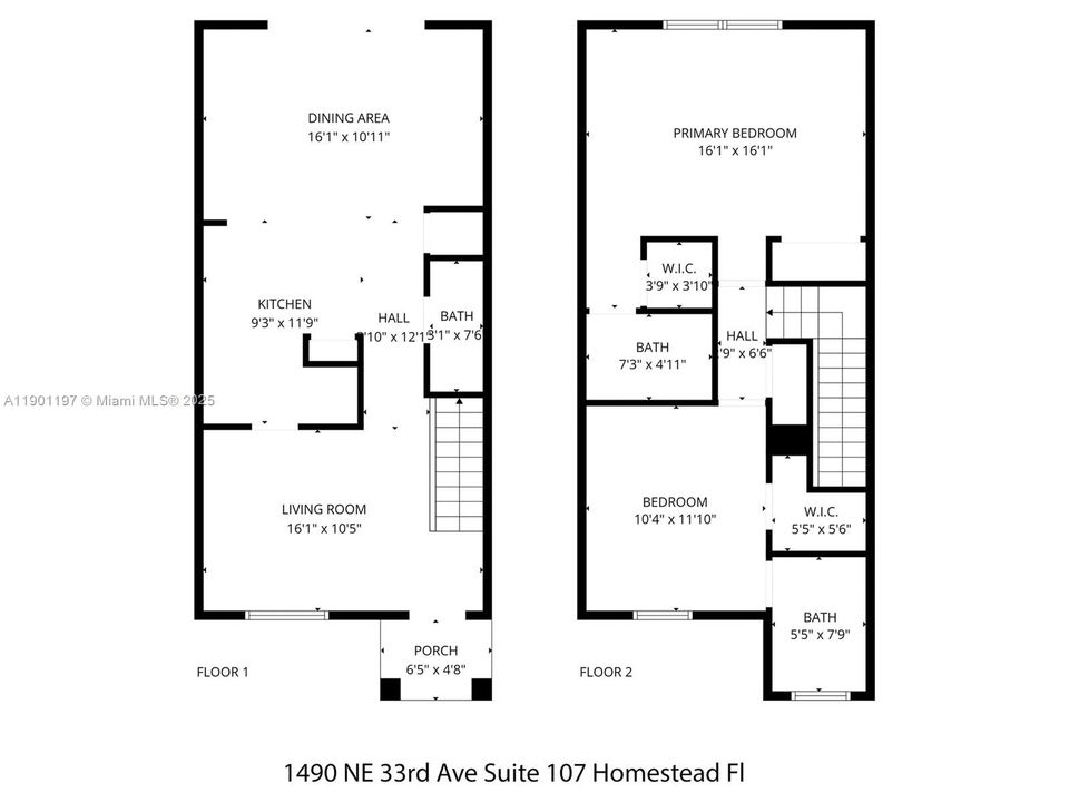 待售: $275,000 (2 贝兹, 2 浴室, 1069 平方英尺)