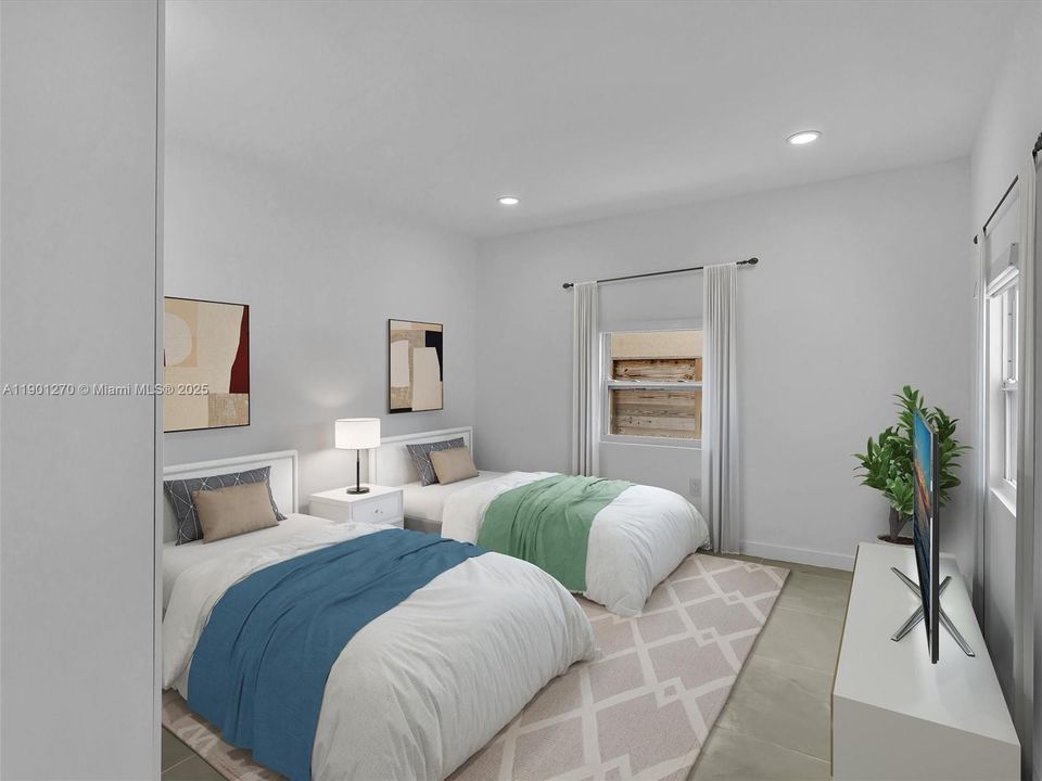 Ample Second Bedroom