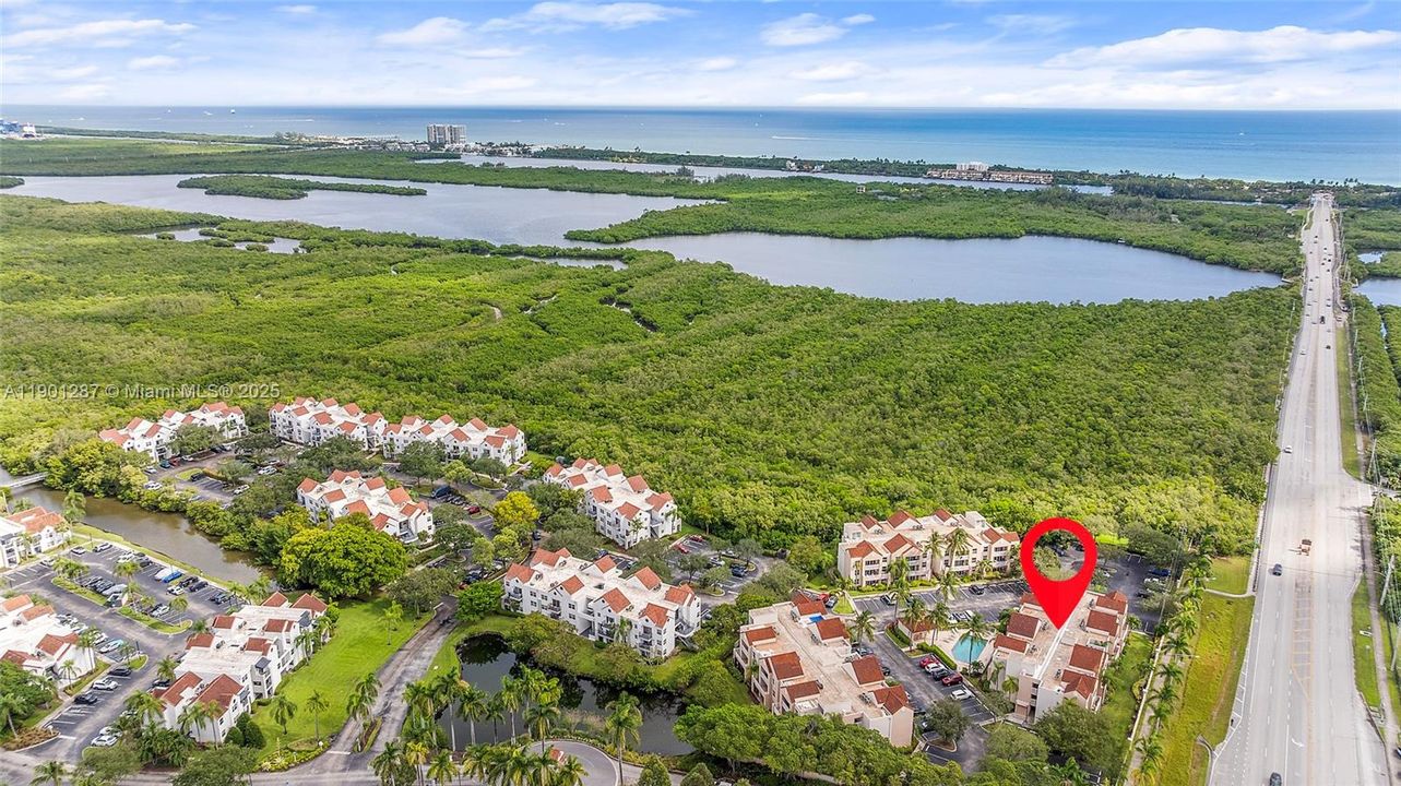 Ocean Club and Anne Kolb Nature Nature Center view