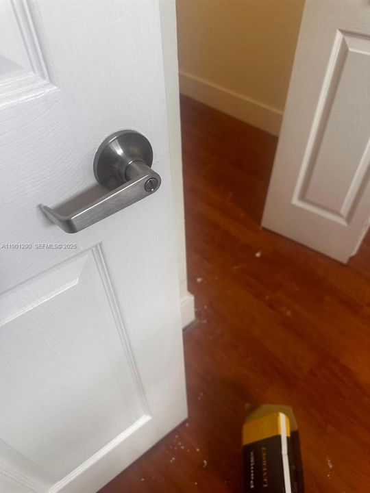 NEW DOOR HANDLES
