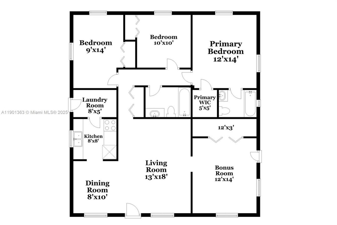 最近租的: $2,935 (3 贝兹, 2 浴室, 1404 平方英尺)