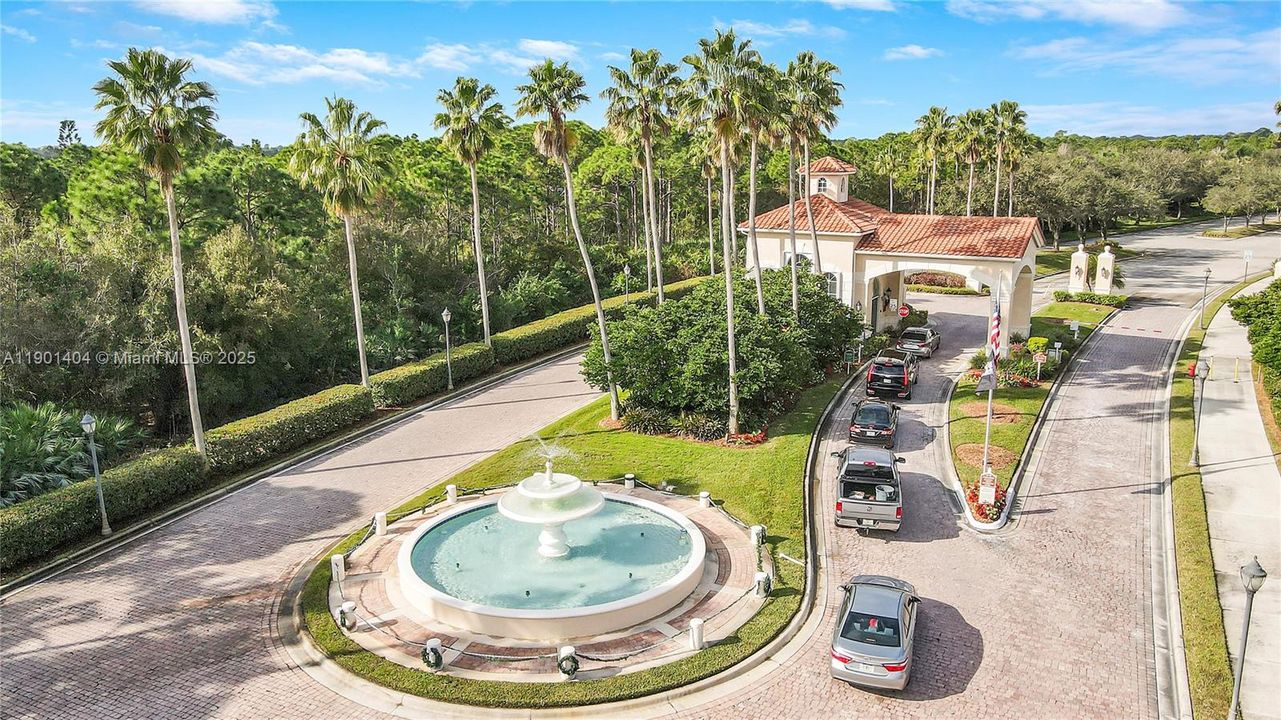 Gated community entry