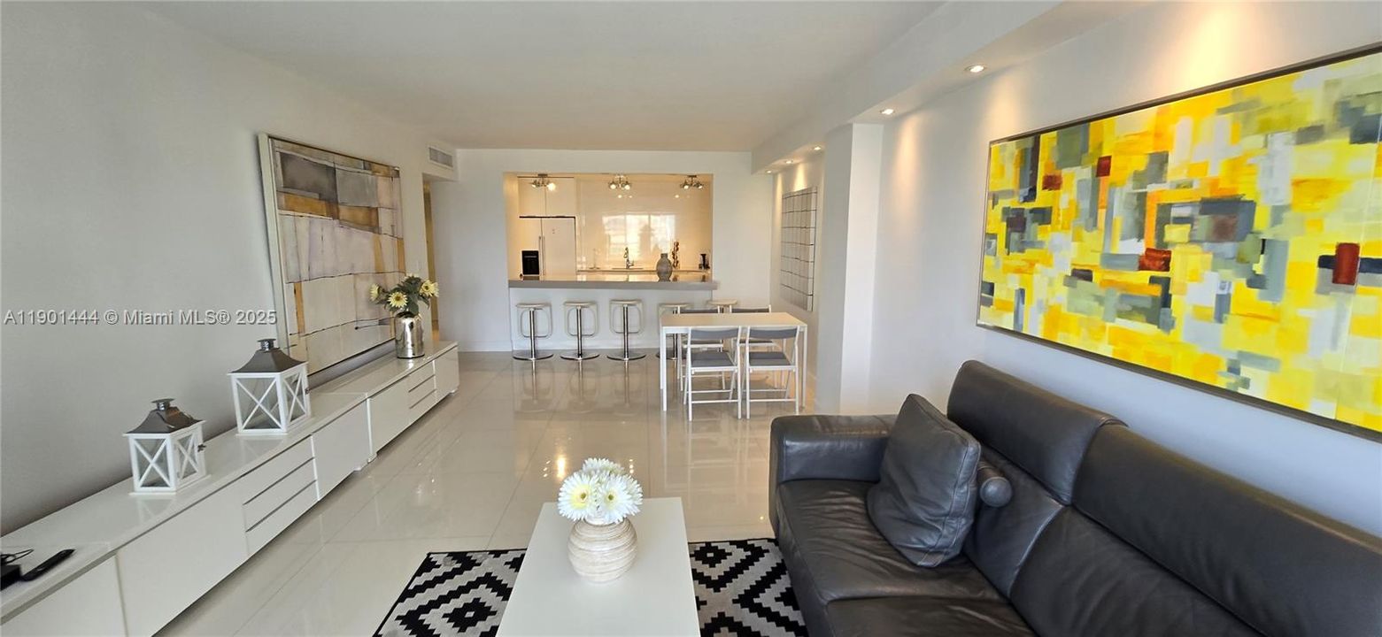 Ample & bright living area