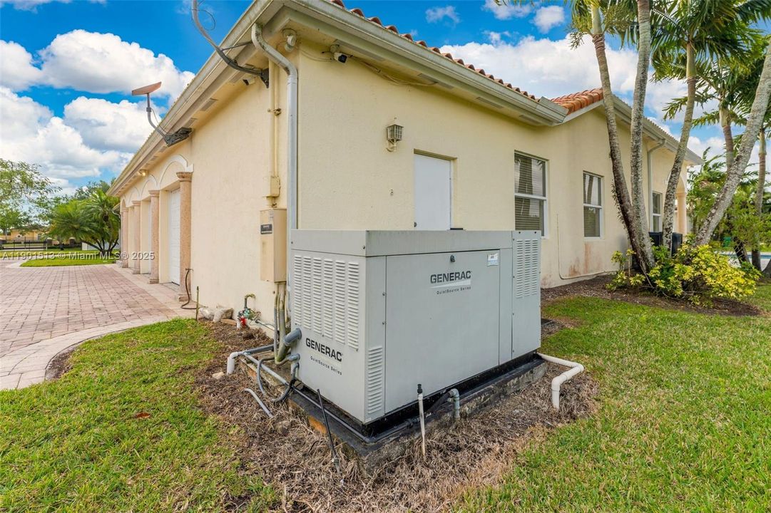 HOME GENERATOR. THIS BABY CAN HANDLE A FULL LOAD PLUS..