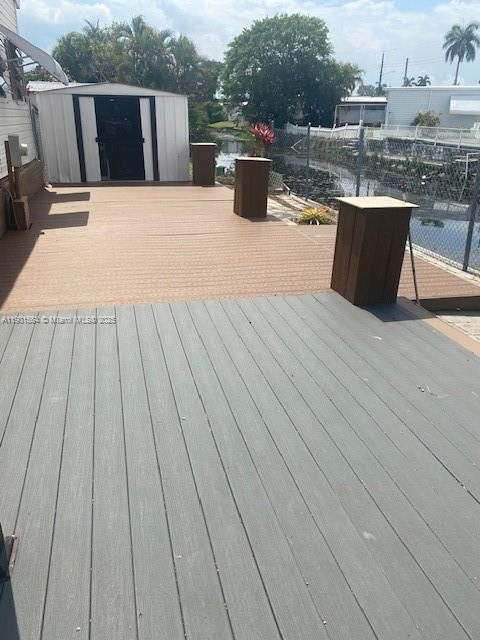 Back yard Canal view