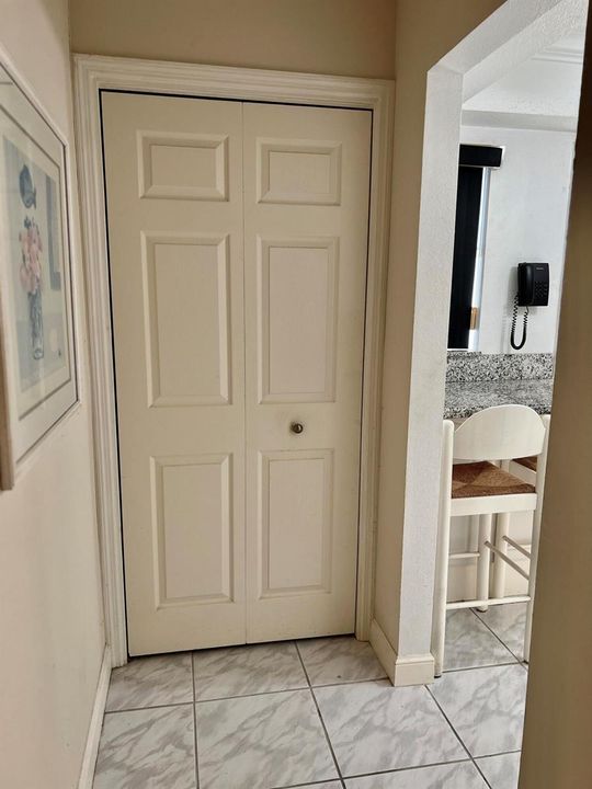 2nd door made into pantry