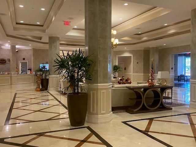 Main building with attended front desk.