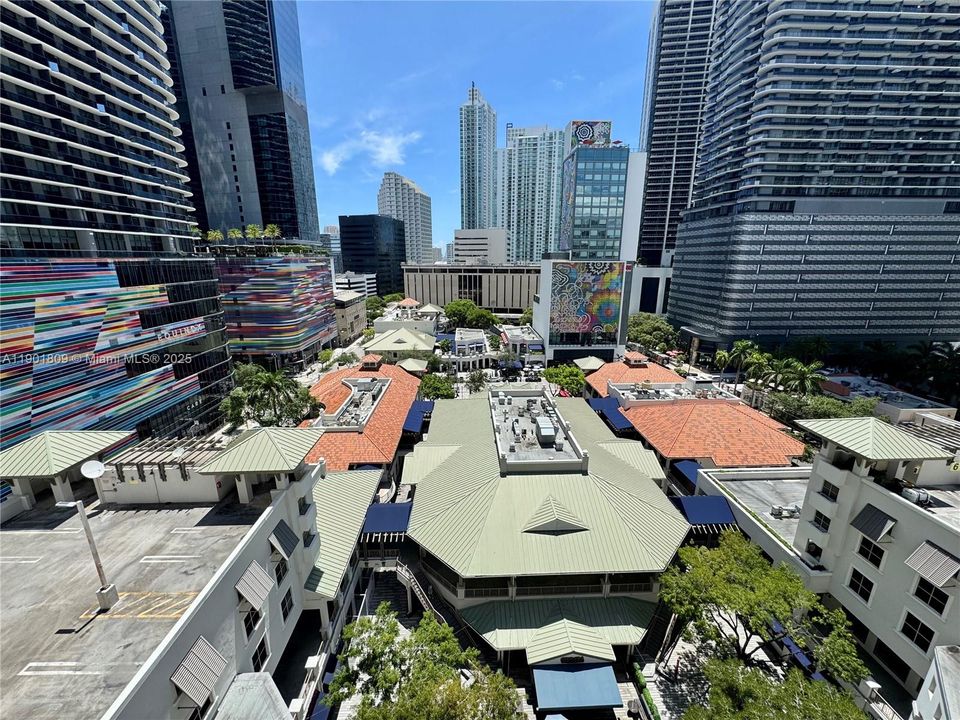 View from patio area