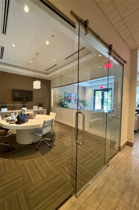 Business Center with meeting room