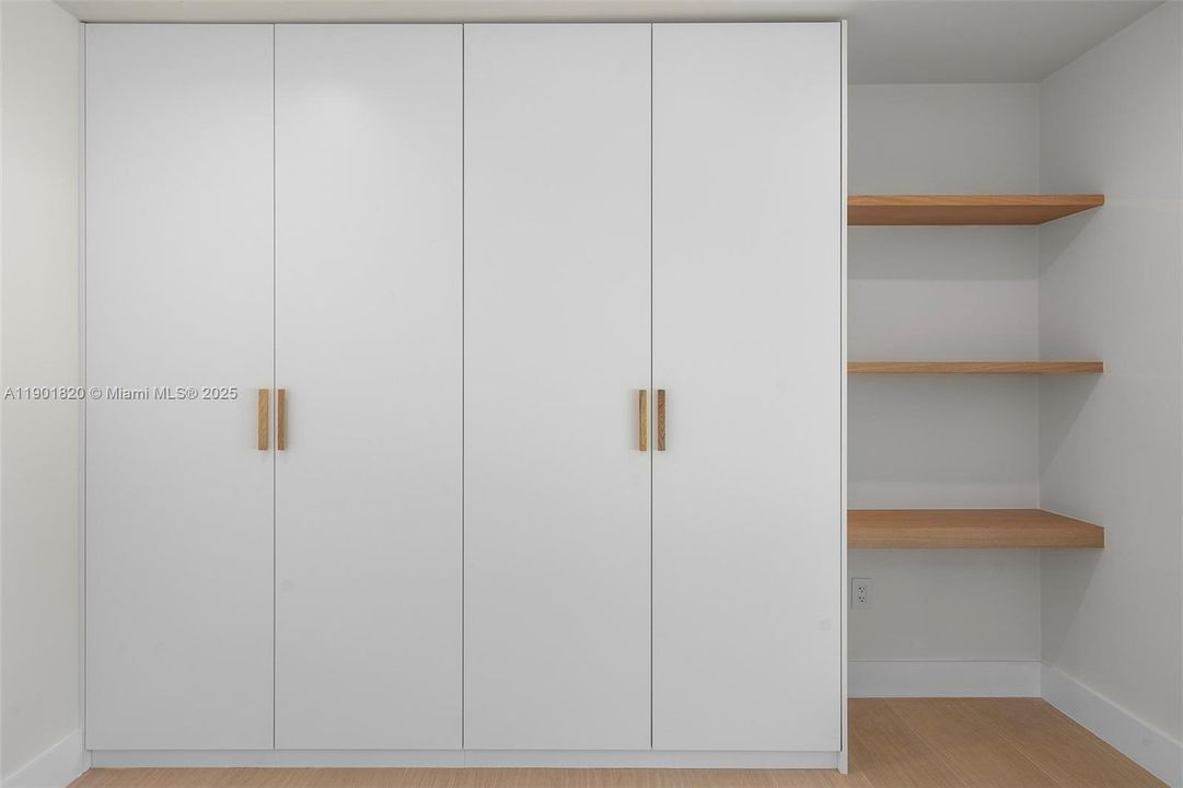 First Bedroom with Custom Closet