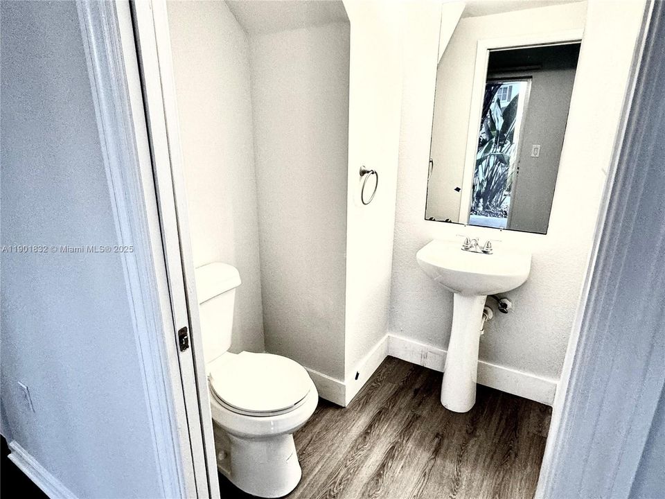 Half-Bath on first floor for guest
