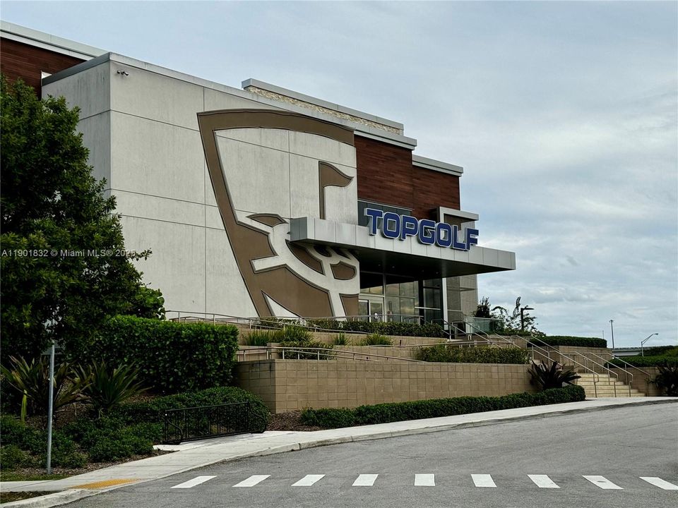 The complex is just beside TopGolf