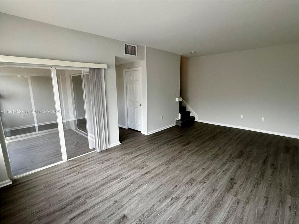 With access to the front porch