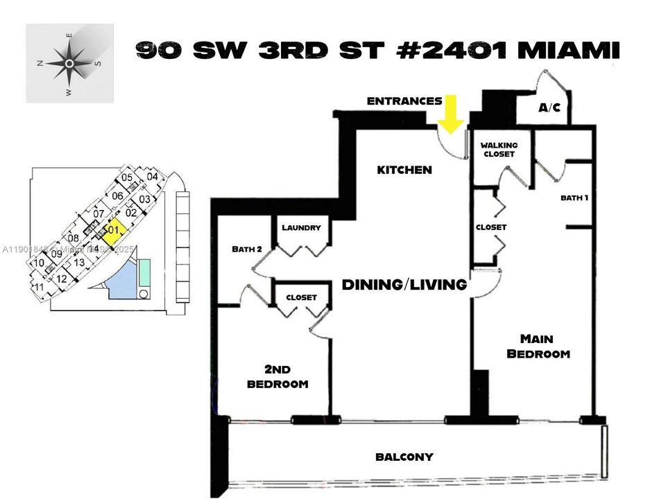 Recently Rented: $3,700 (2 beds, 2 baths, 1093 Square Feet)