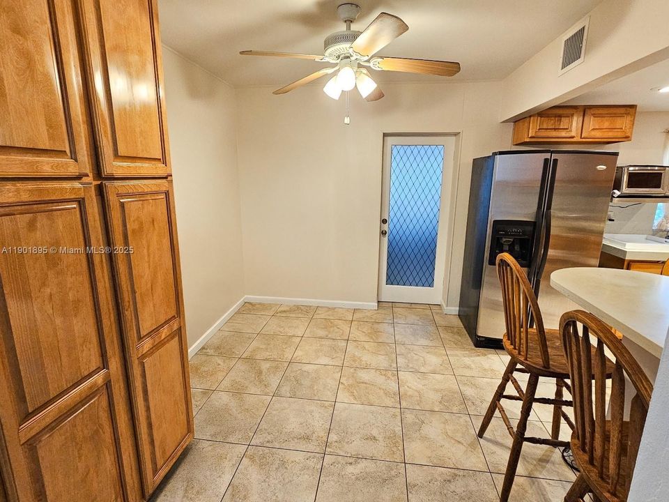 Kitchen and dining area entrance