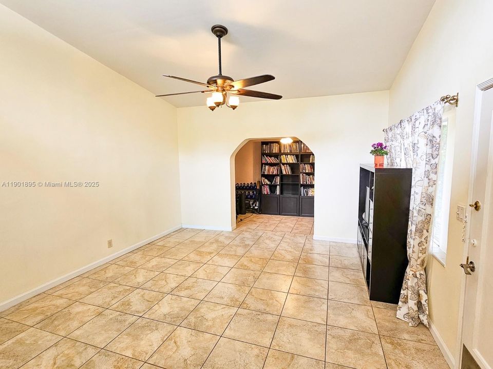 Bright spacious living room
