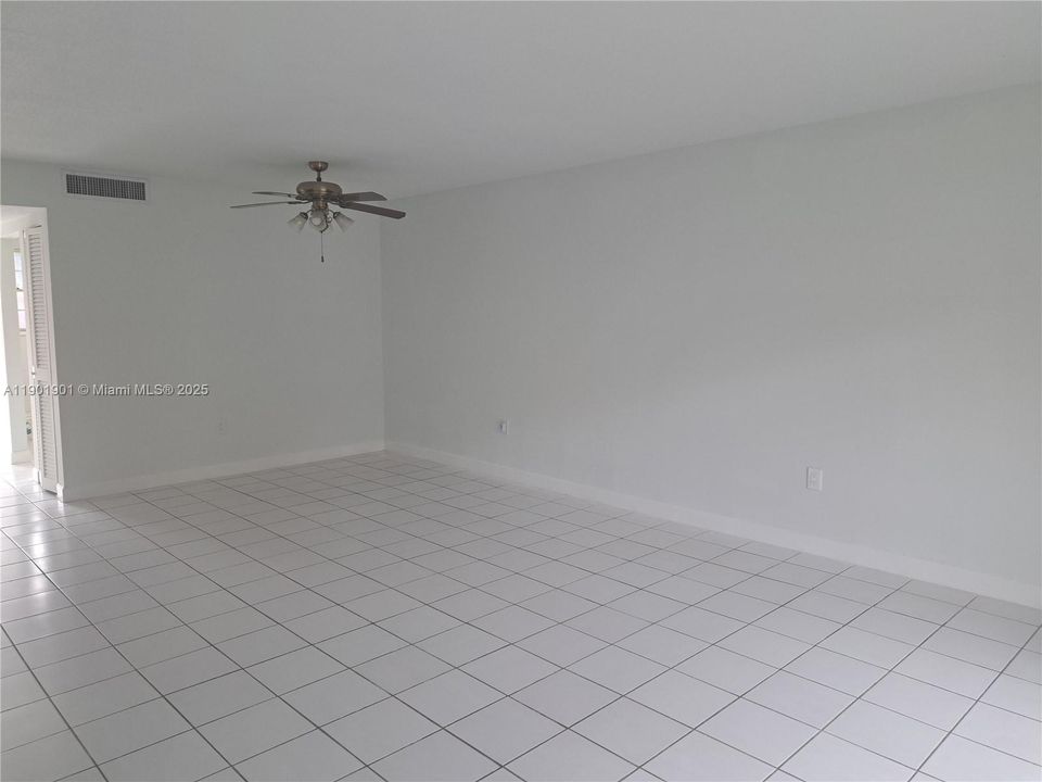 Spacious Dining Room behind Kitchen