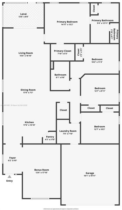 Под контрактом: $399,000 (4 спален, 2 ванн, 2092 Квадратных фут)