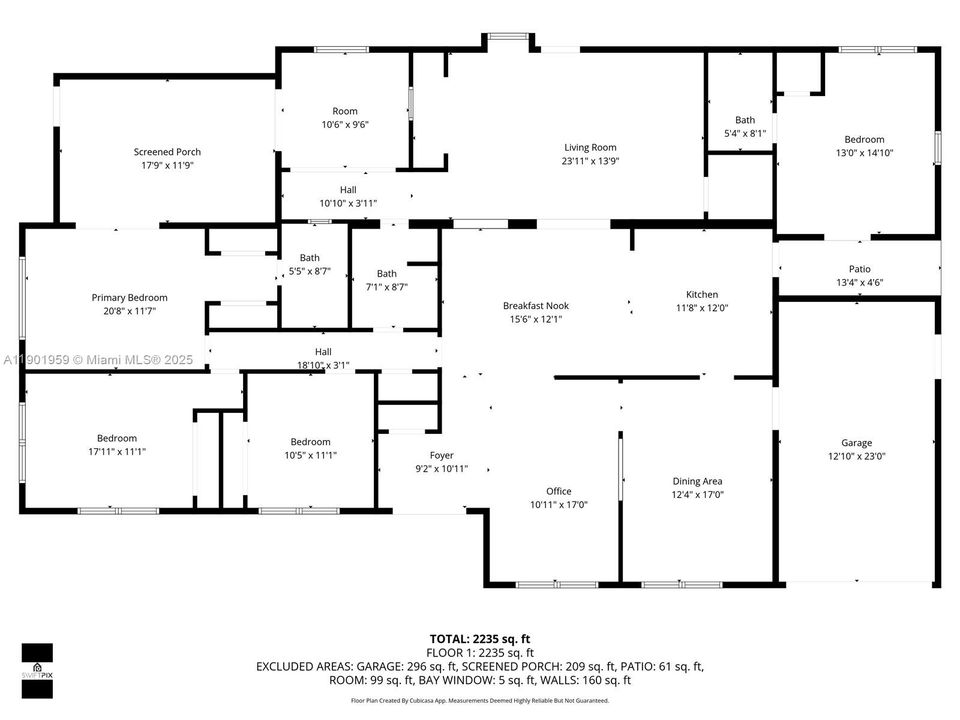 На продажу: $1,300,000 (5 спален, 3 ванн, 2738 Квадратных фут)
