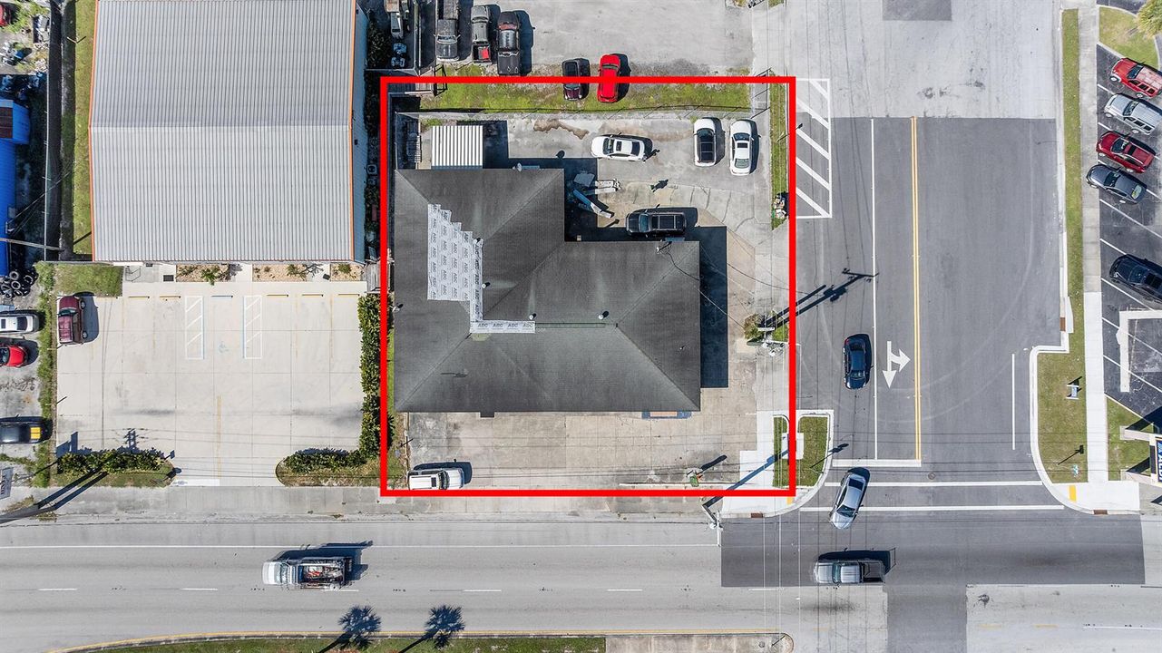 Aerial of Building