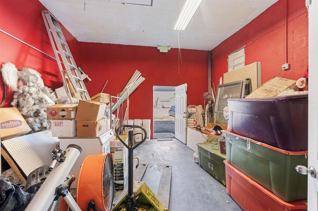 Unit 2 Rear Storage Room