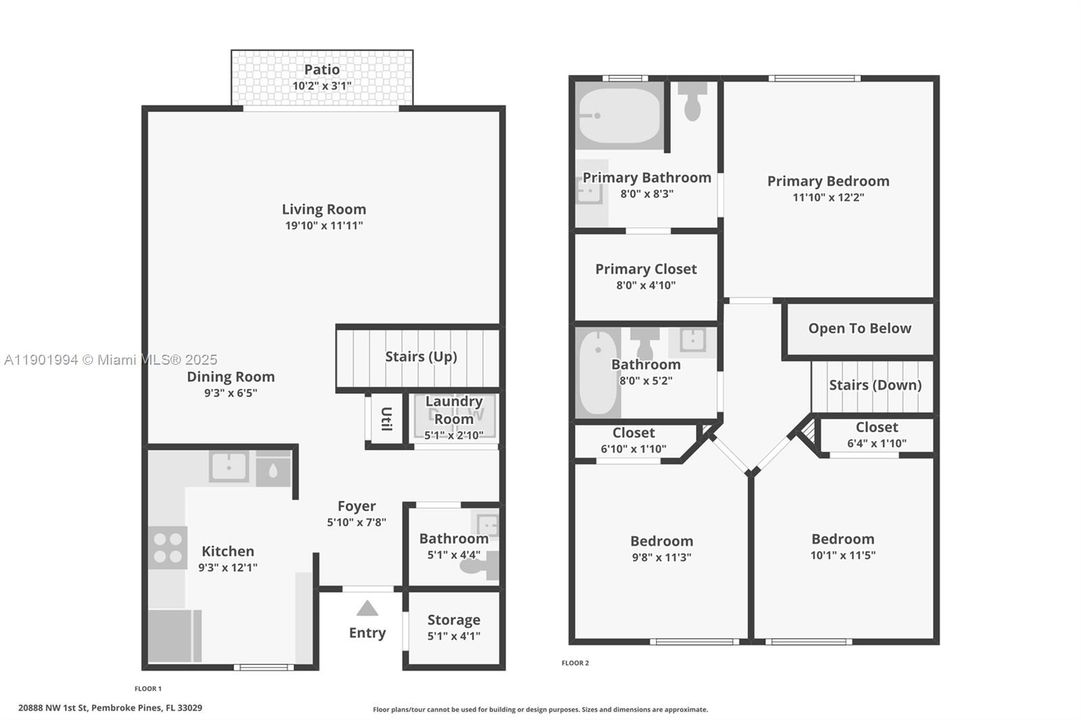 待售: $450,000 (3 贝兹, 2 浴室, 1361 平方英尺)