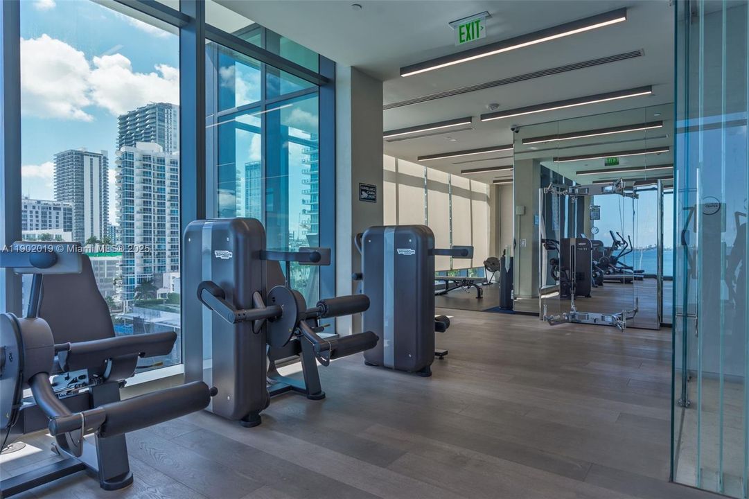 Gym on 9th floor