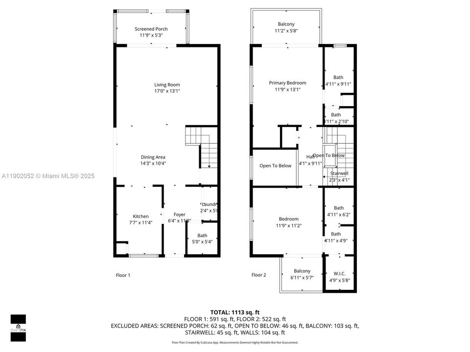 For Sale: $322,500 (2 beds, 2 baths, 1332 Square Feet)