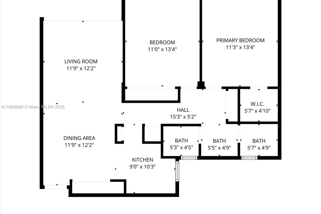 For Sale: $275,000 (2 beds, 1 baths, 900 Square Feet)